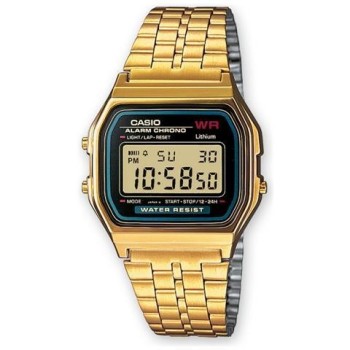 orologio casio donna acciaio dorato mod.a159wgea-1 [f7db4595]