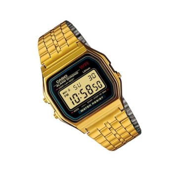 orologio casio donna acciaio dorato mod.a159wgea-1 [2efd0698]