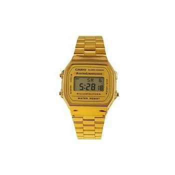 orologio casio unisex dorato mod.a168wg-9wdf [3b9179a9]