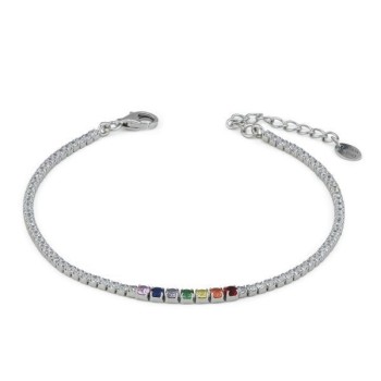 Bracciale argento e zirconi mod. BR613 [6702736f]