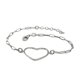 Bracciale in Argento con Cuore Mod.ITAARGBR55 [0923fcc9]