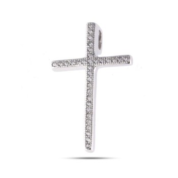 pendente croce argento mod.46486 [24b2faba]