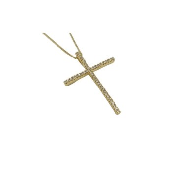 Pendente Croce in argento Mod. PE3106B [2be00722]