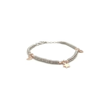 Bracciale in Argento con Charms,  Mod. SSBR013 [d87cff2d]