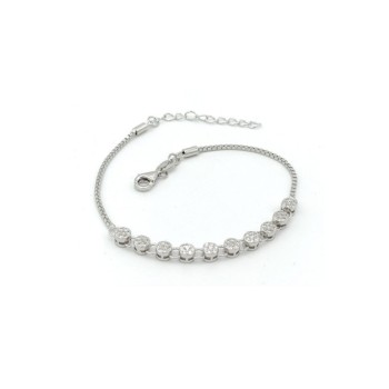 Bracciale con tondi in argento Mod. TGHBR1505 [7ffe9bb0]