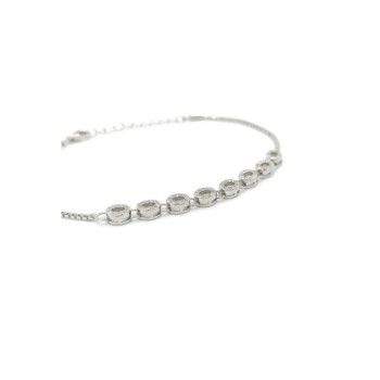 Bracciale con cerchi in argento Mod. TGHBR1505A [41484414]