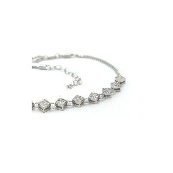 Bracciale con quadri in argento Mod. TGHBR1505B [d6e053cf]