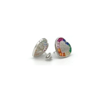 Orecchini Cuore in Argento Mod.TS12097-OR [c7d8432a]