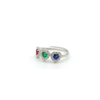 Anello cuori in argento Mod. TS31248 [9cce7777]