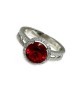 Anello argento con zircone rosso mod.TS41008 [4c7c8a02]