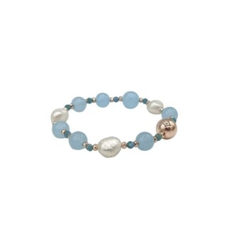 Bracciale pietre e perle Mod. TGHBRST42 [e8950ac4]